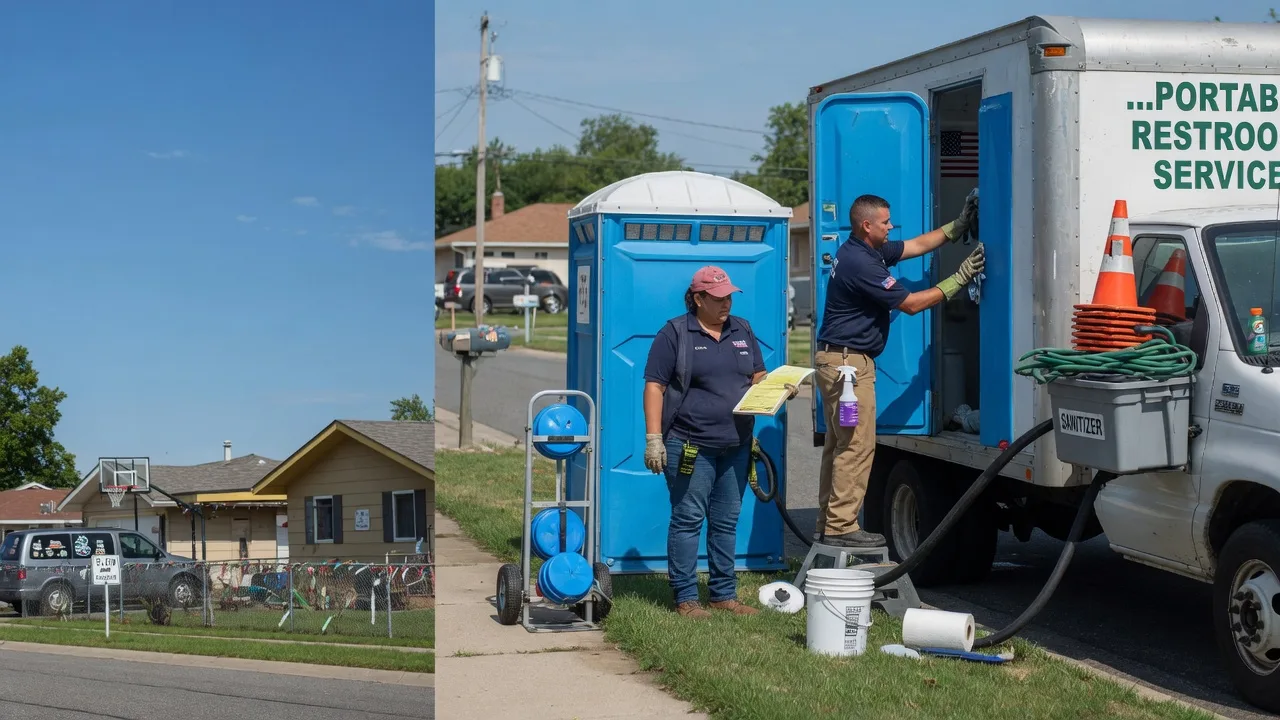 Portable Toilet Rental in Cunningham, TX near me